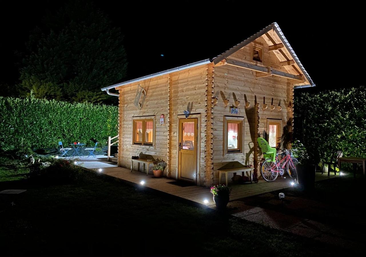 Chalet & Spa Sur La Cote Fleurie โอแบร์วีลล์ ภายนอก รูปภาพ